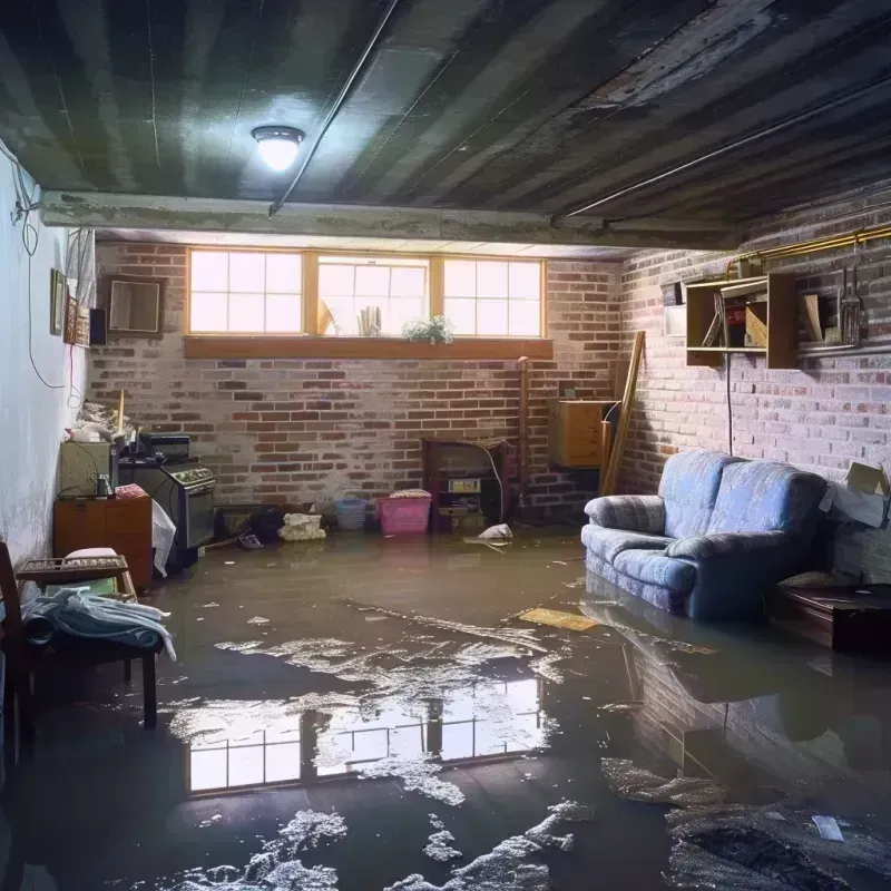 Flooded Basement Cleanup in Toa Baja, PR